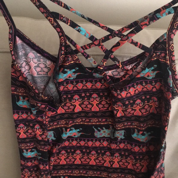 Elephant patterned dress - Picture 2 of 2